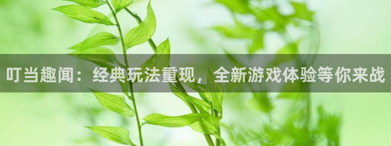杜邦娱乐4开户：叮当趣闻：经典玩法重现，全新游戏体验等你来战